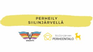 Kuvassa teksti Perheily Siilinjärvellä