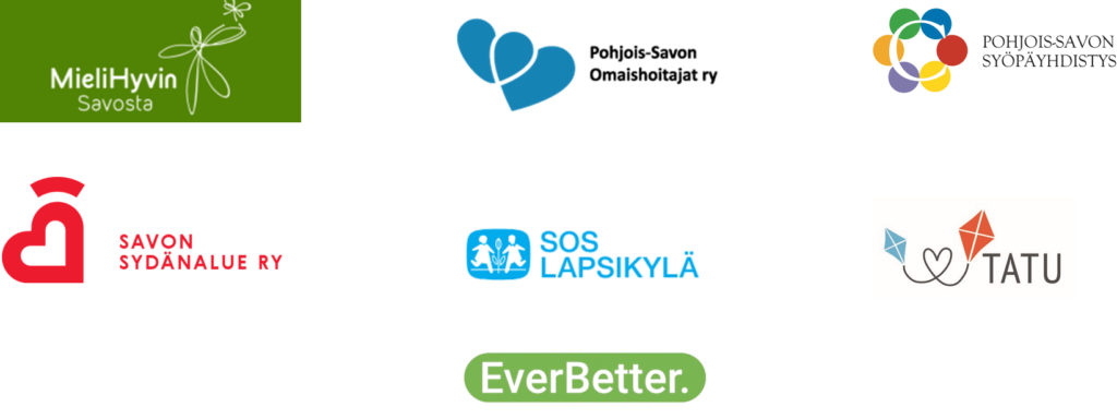 Taustaorganisaatioiden logot