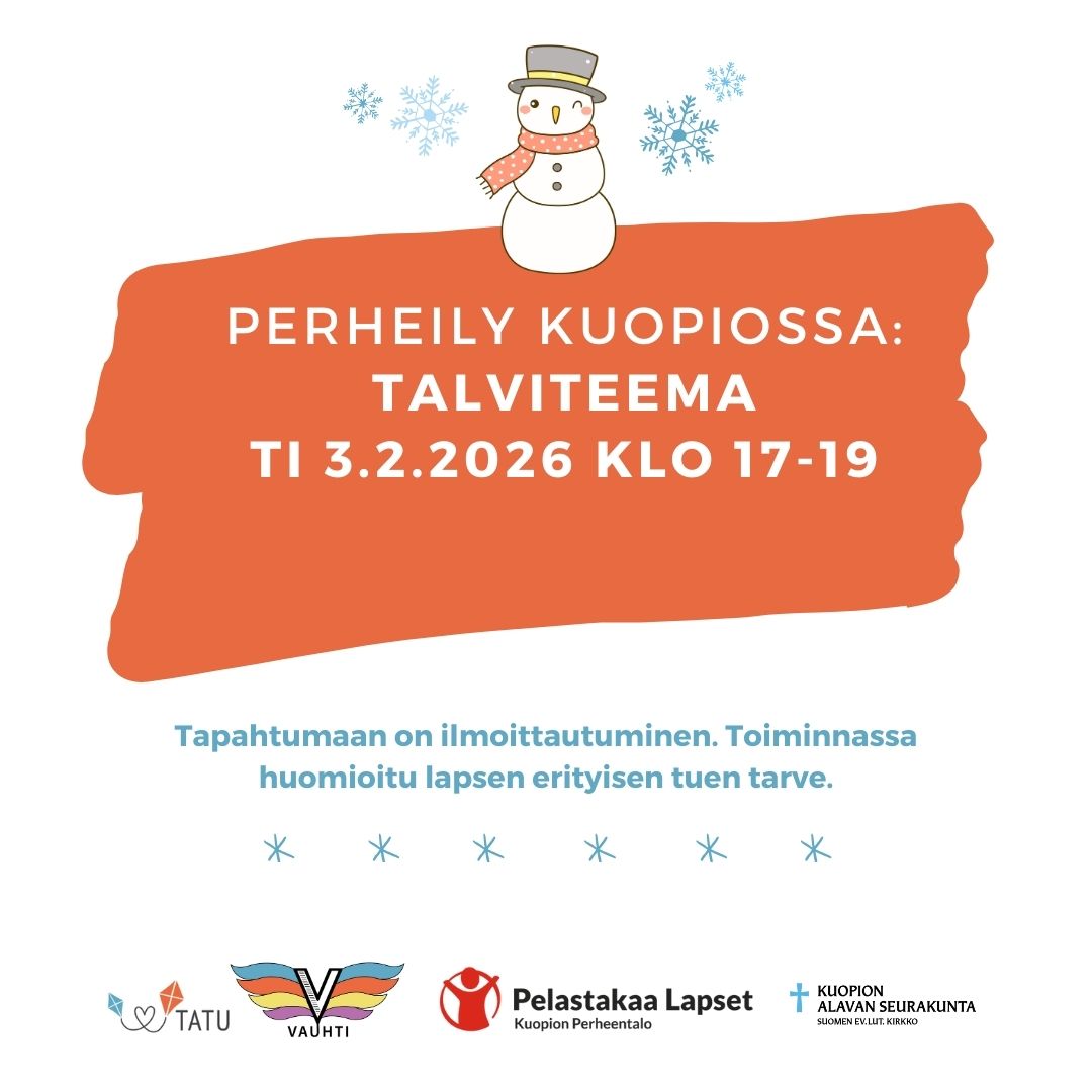 Mainos Kuopion perheilystä - Taplviteema